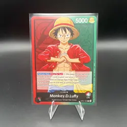 Monkey D. Luffy - OP01-003 Leader Post Errata - Demo Deck - One Piece English - Image 1