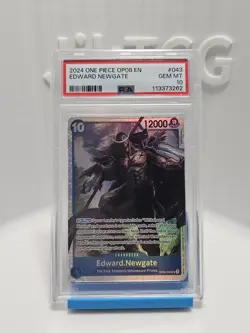 2024 One Piece OP08 Two Legends Edward Newgate Whitebeard #043 Alt Art PSA 10 - Image 1