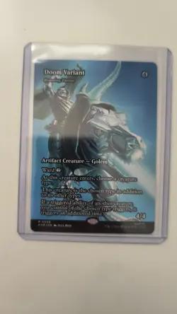 Doom Variant - Roaming Throne (Borderless) Marvel Universe Eternal-Legal Regular - Image 1