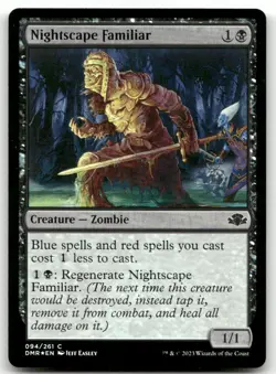 Nightscape Familiar #94 (Foil) (NM) Dominaria Remastered DMR Magic MTG - Image 1