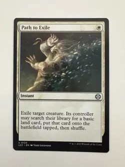 Path to Exile MTG Magic the Gathering Card NM Near Mint LCC - Image 1
