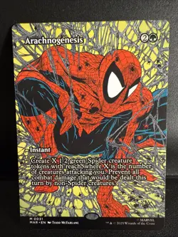 Arachnogenesis (Borderless) - Marvel Universe Eternal-Legal Regular - Image 1