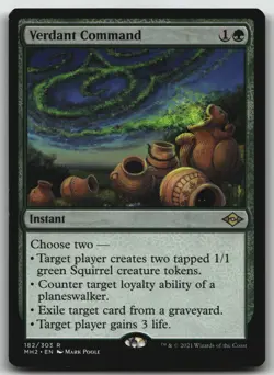 Verdant Command R Modern Horizons 2 182 LP - Image 1