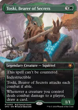Magic: The Gathering Toski, Bearer of Secrets Indestructible Mythic BLB M0060 E… - Image 1