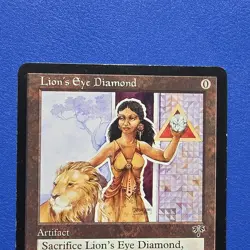 Lion's Eye Diamond Magic The Gathering Mirage Rare Reserved List - Image 1