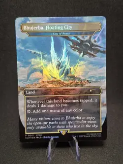 *F* City of Brass/Bhujerba, Floating City SCH-0041 Store Championship Promo MTG - Image 1