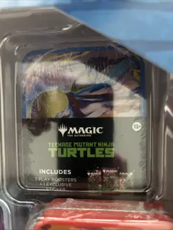 2 Magic the Gathering TMNT 5 Tin Booster Collection 15 Play Booster Packs Sealed - Image 3