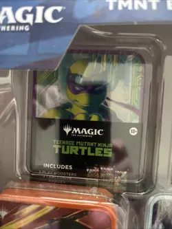 2 Magic the Gathering TMNT 5 Tin Booster Collection 15 Play Booster Packs Sealed - Image 5