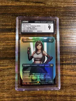 Tifa Lockhart (Borderless, Foil) - Final Fantasy - CGC Mint 9 - Image 1
