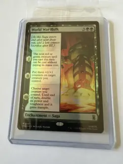 World War Hulk #197 Foil MTG Marvel Super Heroes Near Mint Sealed Promo - Image 1