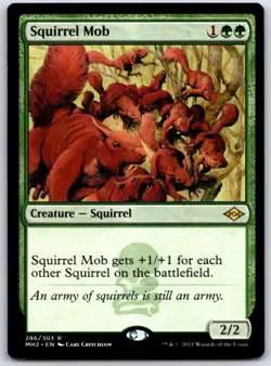 Squirrel Mob 286 R Modern Horizons 2 Magic: The Gathering NM - Image 1