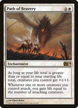 MTG - Path of Bravery - M14 - Magic the Gathering - Image 1
