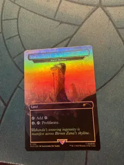 Wakandan Skyscraper - Karn's Bastion (Rainbow Foil) Secret Lair Drop Foil - Image 1