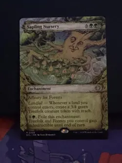 Sapling Nursery (Showcase) 328 Rare Lorwyn Eclipsed Magic: The Gathering NM - Image 1