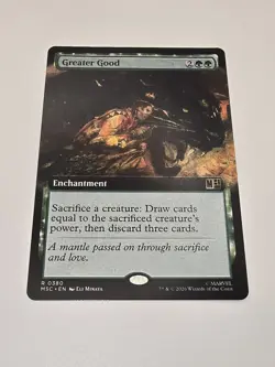 Greater Good (Extended Art) Commander: Marvel Super Heroes Regular - Image 1