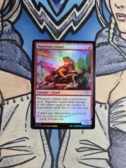 1x Magebane Lizard FOIL - NM/M OTJ MTG Magic - Image 1