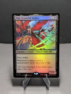 Mai, Scornful Striker #109 Rare Foil MTG Avatar ALE NM Fire Nation - Image 1