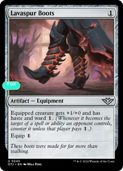 Lavaspur Boots - Foil - OTJ - 243 NM/LP - Image 1