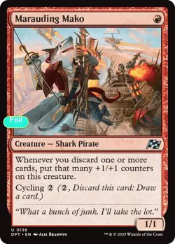 Marauding Mako - Foil - DFT - 138 NM/LP - Image 1