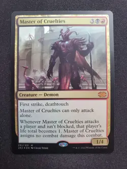 Master of Cruelties - Foil - Double Masters 2022 *NM* Near Mint MTG - Image 1