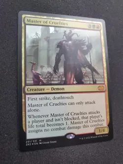 Master of Cruelties - Foil - Double Masters 2022 *NM* Near Mint MTG - Image 3