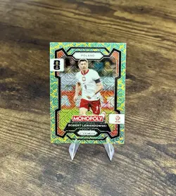 2026 Panini Prizm Monopoly FIFA World Cup Robert Lewandowski Hat Trick Prizm SSP - Image 1