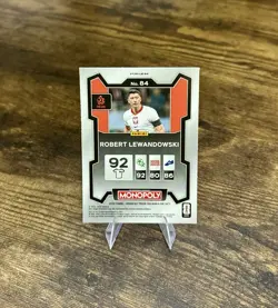 2026 Panini Prizm Monopoly FIFA World Cup Robert Lewandowski Hat Trick Prizm SSP - Image 2