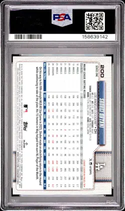 2026 Topps Series 1 Shohei Ohtani #200 Diamante PSA 10 Gem Mint - Low Pop - Image 2