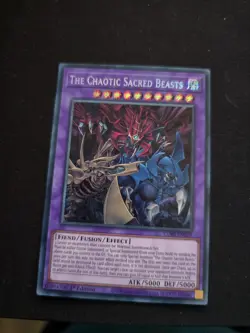 The Chaotic Phantasmal Sacred Beasts- Secret Rare CORI-EN029 - Image 1