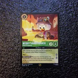 Webby Vanderquack Junior Prospector - 93/204 - Whispers in the Well - Legendary - Image 1