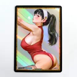 YOR FORGER Waifu Anime Card LIMITED 1/1 Custom TCG Holo T09898 - Image 1