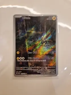 Pokemon TCG Blitzle Paradox Rift 195/182 Holo Illustration Rare Mint Condition - Image 1