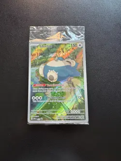 Snorlax SVP 051 Full Art Black Star Promo Pokemon Scarlet & Violet 151 Sealed - Image 1