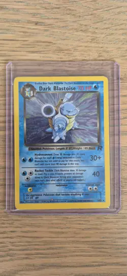 Pokemon TCG Dark Blastoise 3/82 Team Rocket Rare Holo Card - Image 1