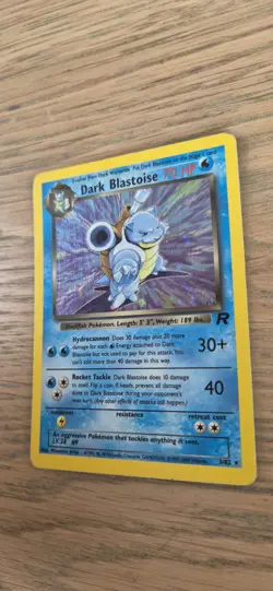 Pokemon TCG Dark Blastoise 3/82 Team Rocket Rare Holo Card - Image 4
