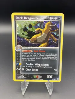 Pokemon TCG Dark Dragonite 15/109 Holo Rare EX Team Rocket Returns 2004 Vintage - Image 1
