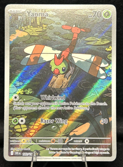 Yanma 183/182 Sv10: Destined Rivals Holo - Pokemon Card - NM - Image 1