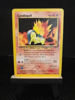 Pokemon - Cyndaquil 56/111 Neo Genesis-Unlimited Edition Regular - Image 1