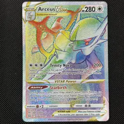 Arceus VStar 176/172 Pokemon TCG Brilliant Stars Secret Rare NM - Image 1