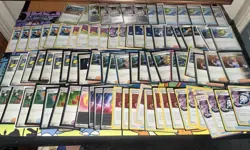 Lot of 80+ Play Pokemon Prize Pack Cards Cosmos Holo Items Trainers Energy - Image 1