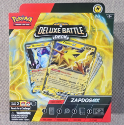 Pokemon TCG Deluxe Battle Deck Zapdos ex 60-Card English MPN 290-85600 - Image 1
