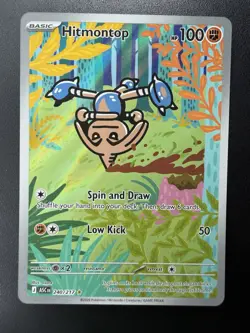 Hitmontop 240/217 Illustration Rare Ascended Heroes Pokemon Near Mint - Image 1