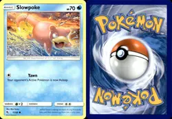SLOWPOKE 12/68 Pokemon Card Hidden Fates Near Mint - Image 3