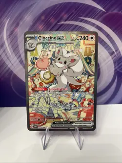 Pokemon TCG: Cinccino EX 119/086 SIR Special Illustration Rare Chaos Rising NM - Image 1