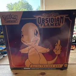 Pokemon Elite Trainer Box Scarlet & Violet Obsidian Flames Charmander 55 Cards - Image 3