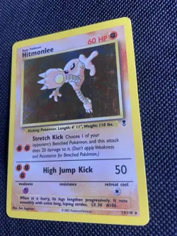 Hitmonlee 13/110 Legendary Collection Holo Rare Pokemon TCG Card English - Image 2