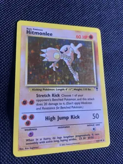 Hitmonlee 13/110 Legendary Collection Holo Rare Pokemon TCG Card English - Image 3