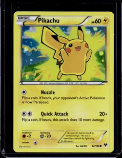 Pikachu (2014 Movie Promo) 042/146 Holo Pokemon NM - Image 1