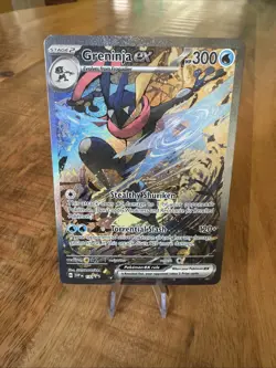 Pokemon TCG Greninja EX 132 Black Star Promo Holo Card Sv: Shrouded Fable - Image 1