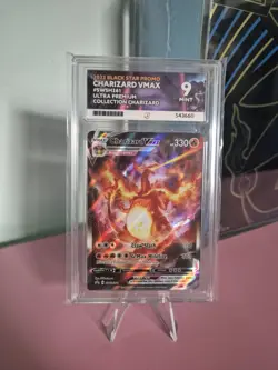 Charizard VMAX SWSH261 Ultra Premium Collection Promo Card Ace 9 Graded Pokemon - Image 1